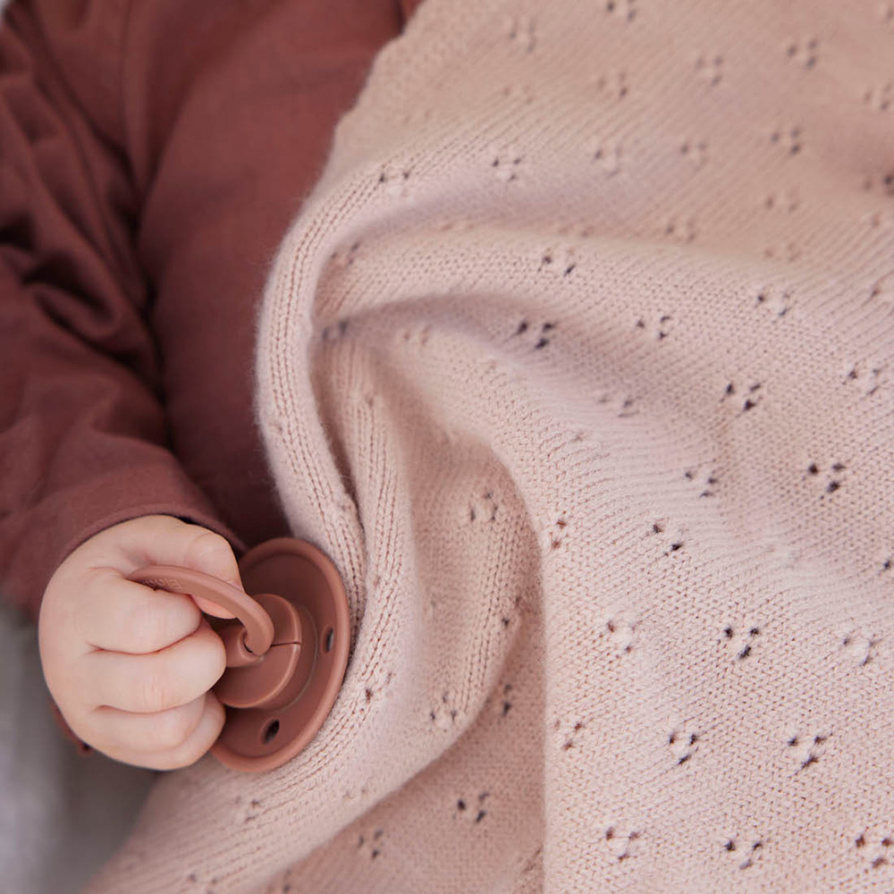 Elodie Pointelle teppe - Blushing Pink
