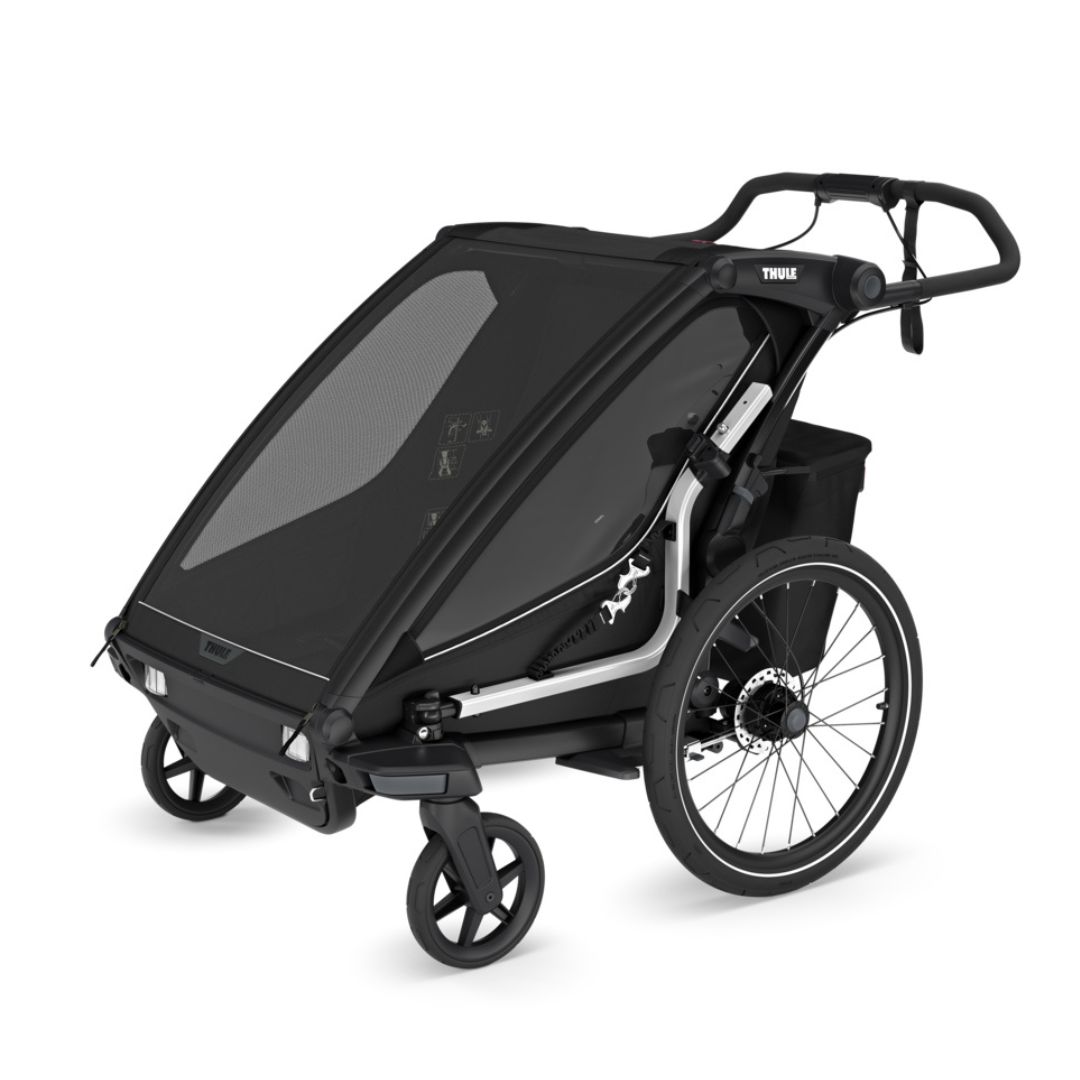 Thule Chariot Sport 2 dobbel svart Gen3