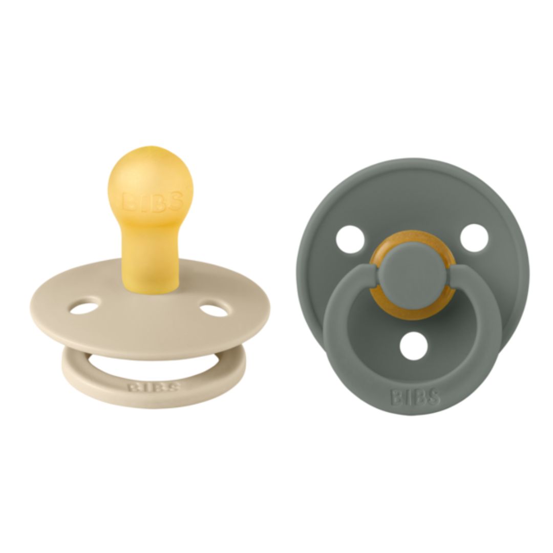 Smekker Napp 2-pakning 0-6 m Vanilje/furu