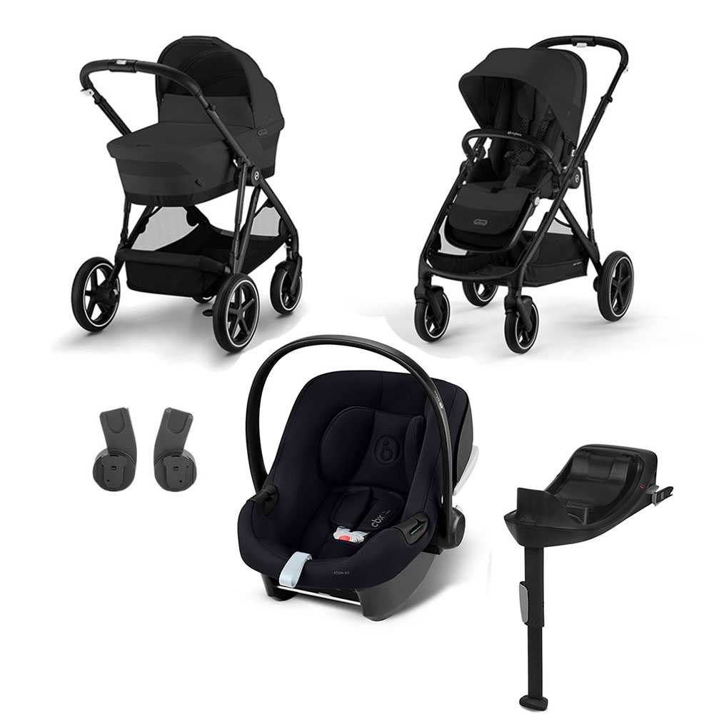 Cybex Gazelle S barnevogn + Cybex liggedel