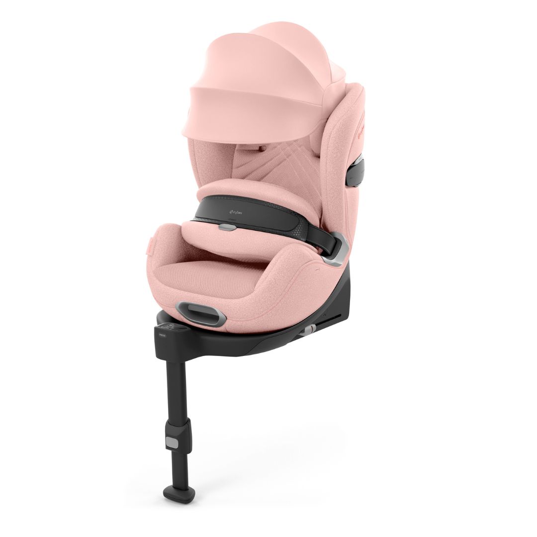 Cybex Anoris T2 bilstol med kollisjonspute i-size Plus Peach Pink