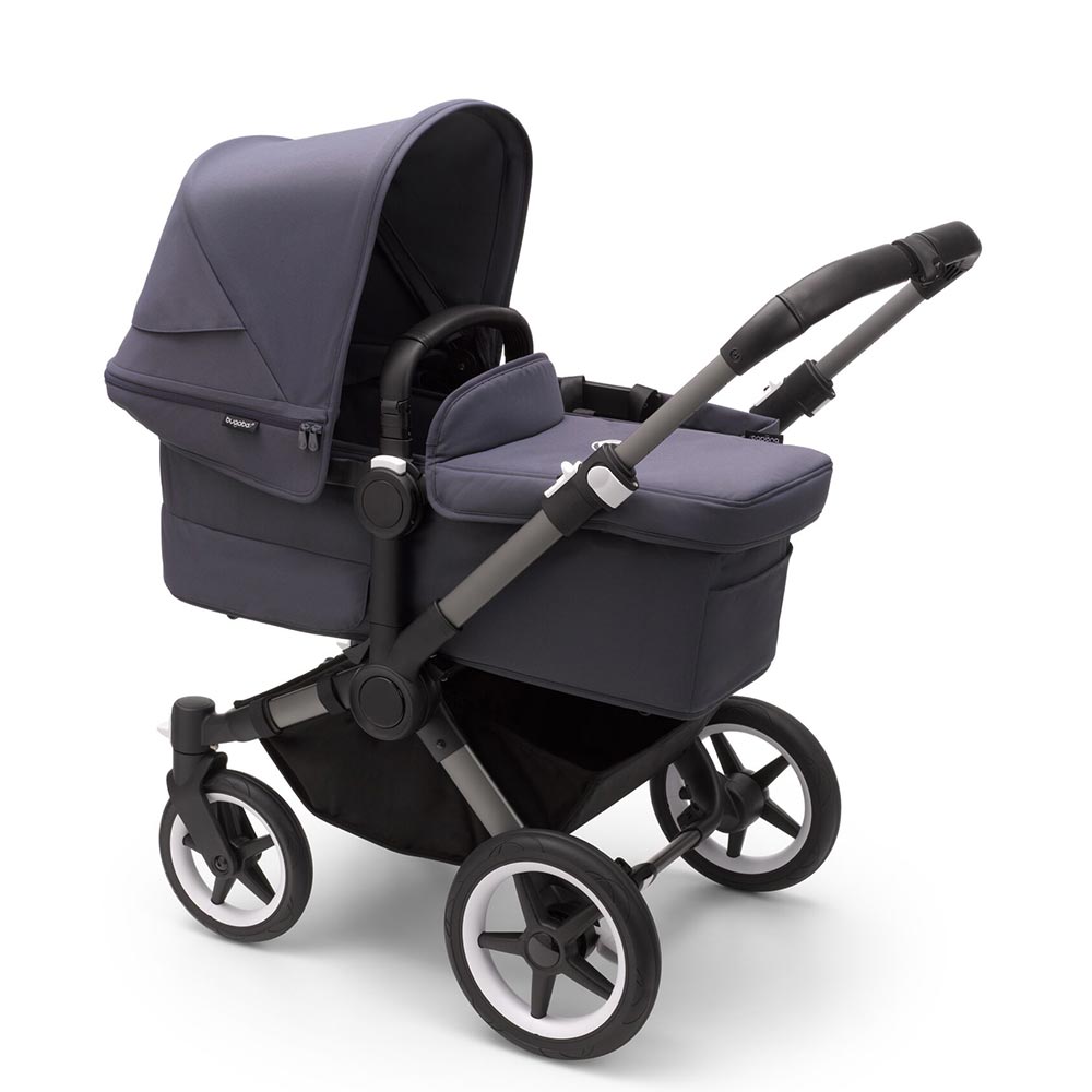 Bugaboo Donkey 5 barnevogn Mono Graphite/Stormy Blue