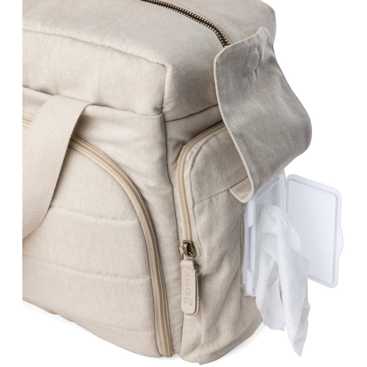 Sebra On-the-go stellebag morning beige melange