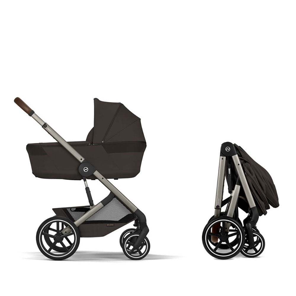 Cybex Balios S Lux TPE inkl. sammenleggbar liggedel Chocolate Brown