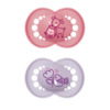 MAM Original Silikon 6–16m Rosa 2p