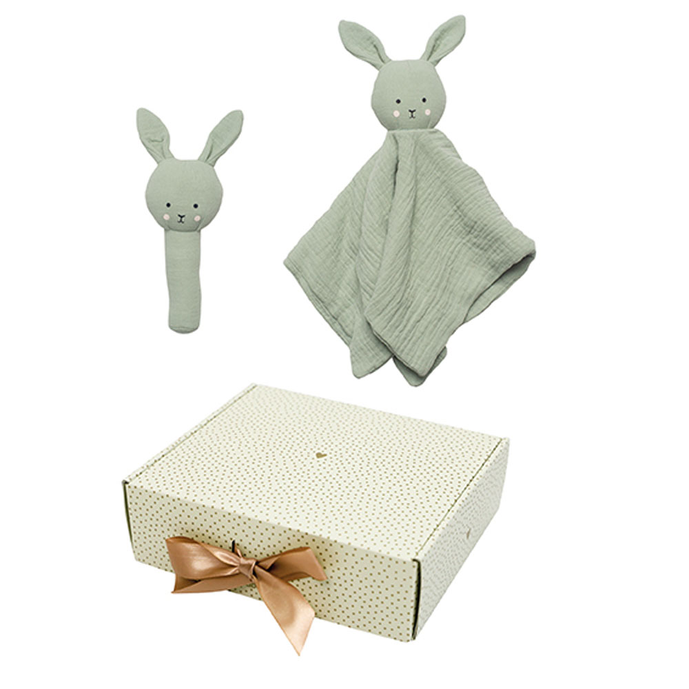 JaBaDaBaBaDo Babygave Bunny rangle grønn