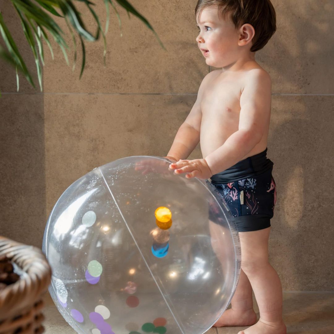 Filibabba Beach Ball Alfie - Glitter badeball
