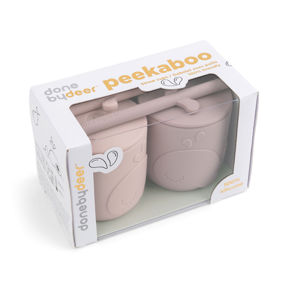 Done by Deer Peekaboo halmkrus 2-pack Wally Powder