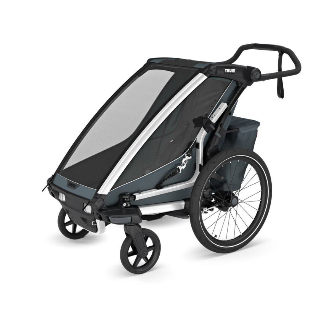 Thule Chariot Cross 1 Dark Slate enkel sykkeltilhenger
