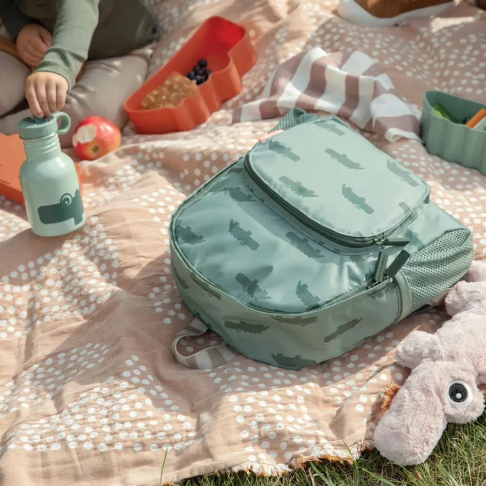 Done by Deer Barneryggsekk Croco Green