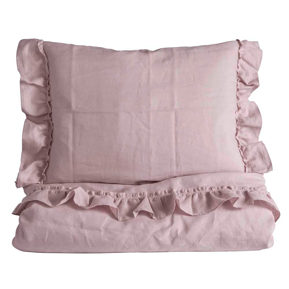 NG Baby dynetrekk Crib Volang Rose