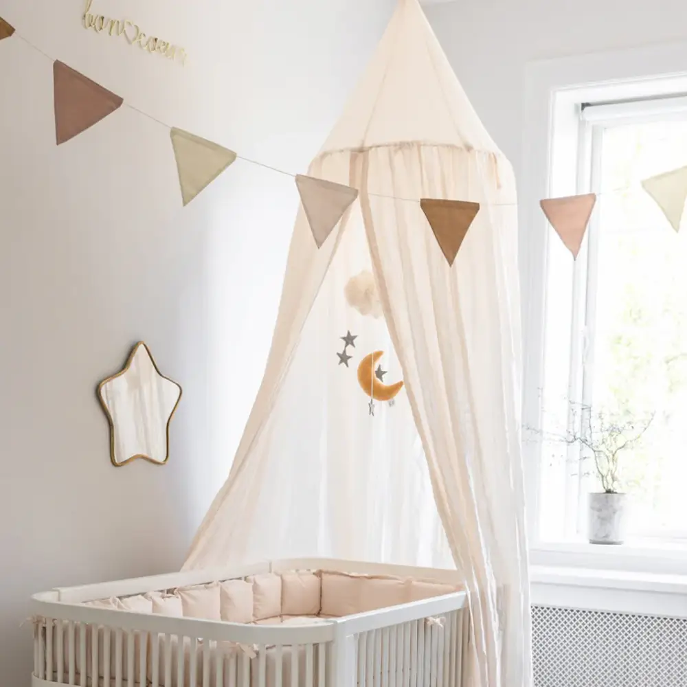 Sebra dobbeltsidig girlander Birchbark rose