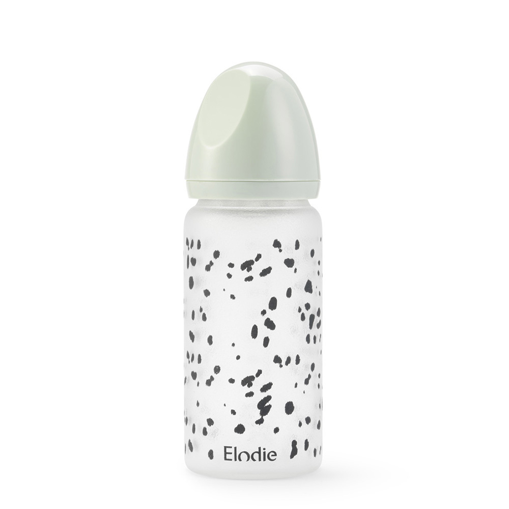 Elodie glass babyflaske Dalmatian Dots