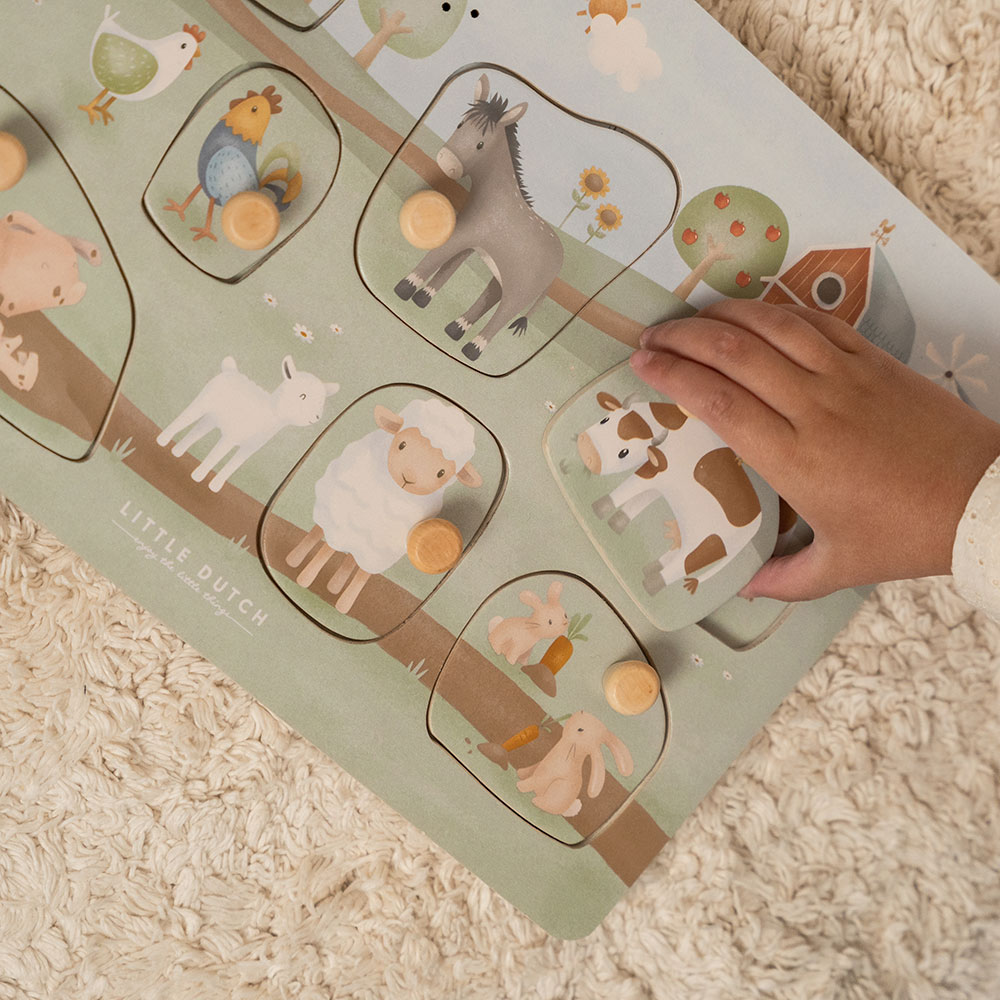 Little Dutch Lydpuslespill i Tre – Little Farm
