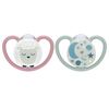 NUK smokk 0-6m Space Night & Day Sheep