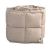 Sebra sengegrind Baby støtfanger Kapok jetty beige