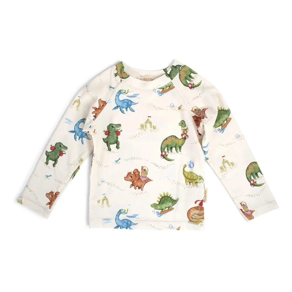 Filibabba Nor UV-skjorte LS 1-2 år - Dino Beach