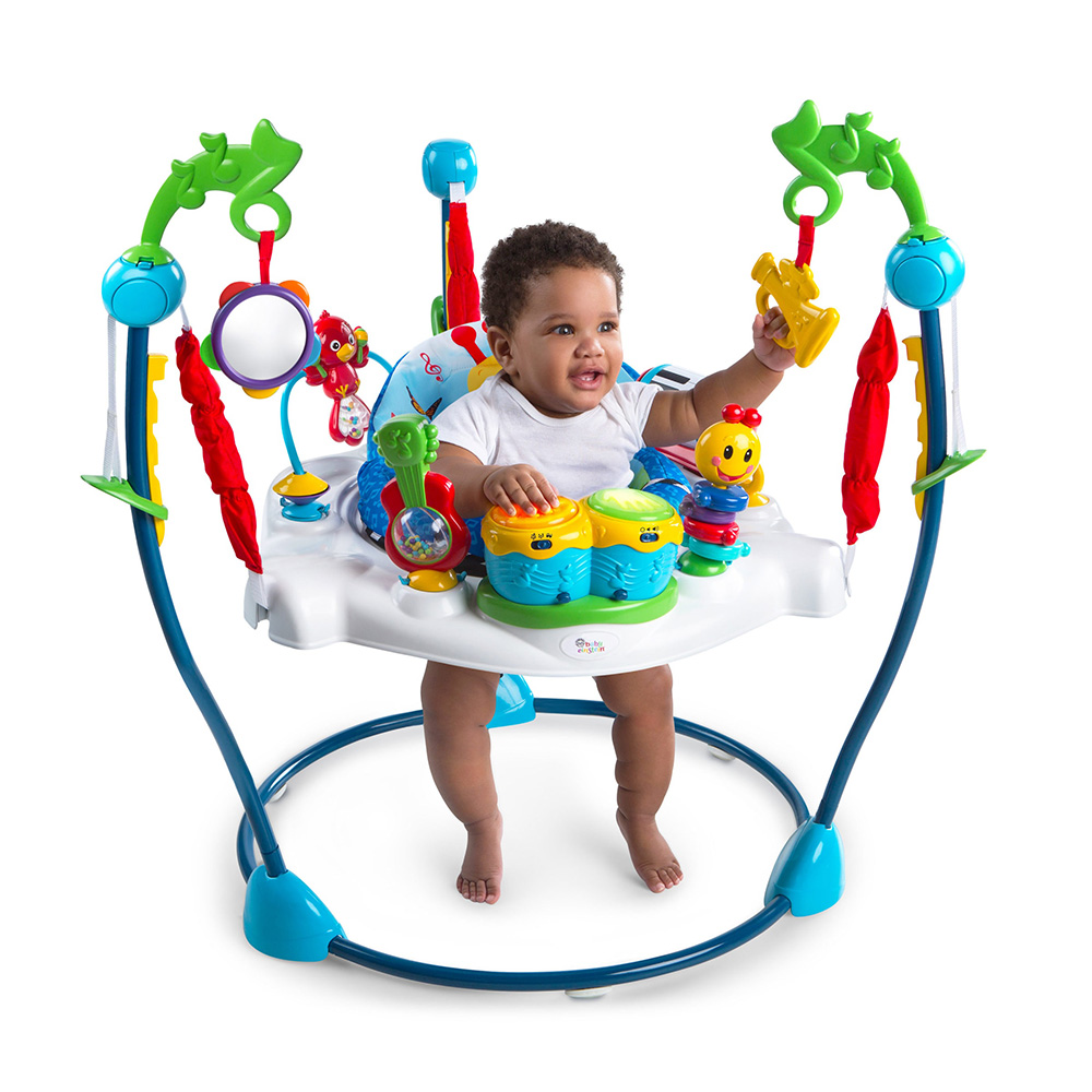 Baby Einstein sprettende huske med musikk