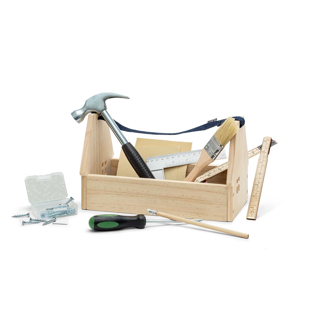 Micki Toolbox med verktøy