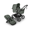 Bugaboo Fox 5 Renew Barnevogn Svart/Skoggrønn