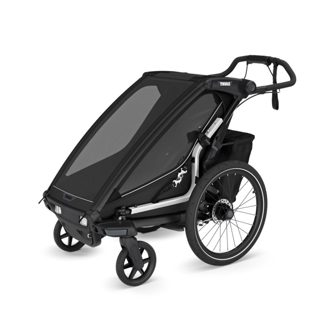 Thule Chariot Sport 1 enkeltseng, svart Gen3