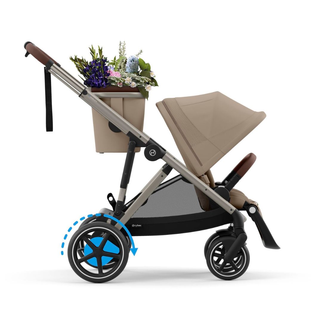 Cybex eGAZELLE S barnevogn Almond Beige