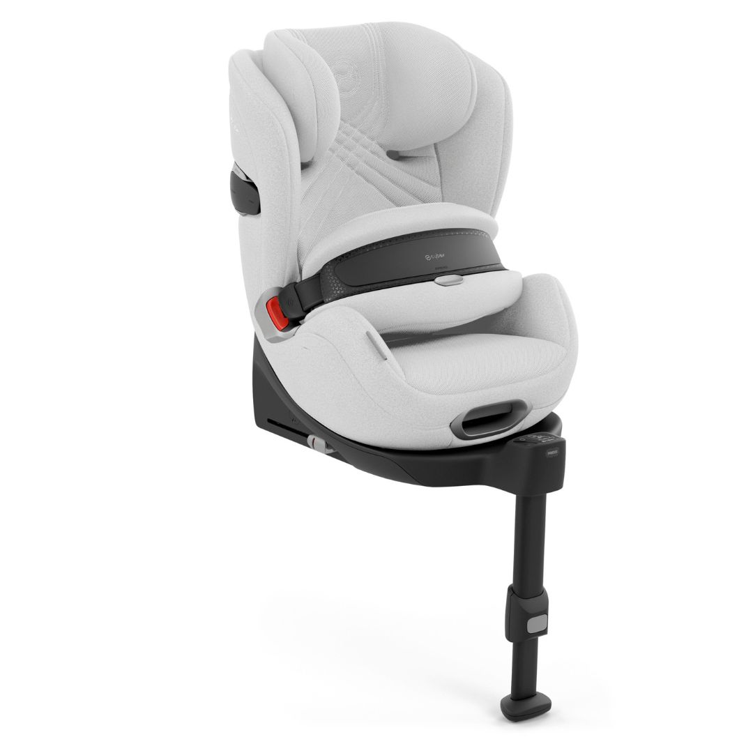 Cybex Anoris T2 bilstol med kollisjonspute i-size Plus Platinum White