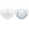 NUK Star silikonsmokk 0-6 mdr. blå