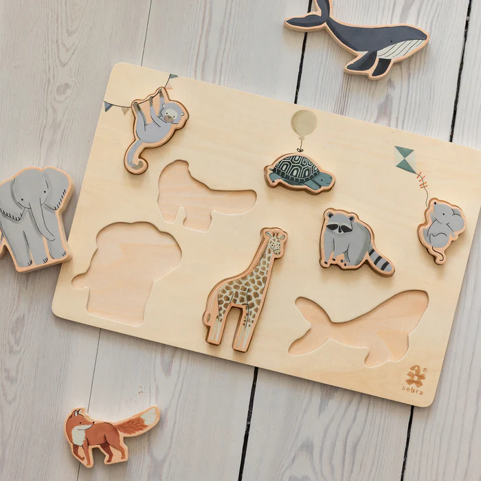 Sebra knottepuslespill i tre, World of Sebra