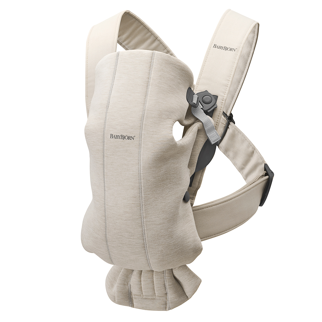 Babybjörn bæresele Mini 3D Jersey Light Beige