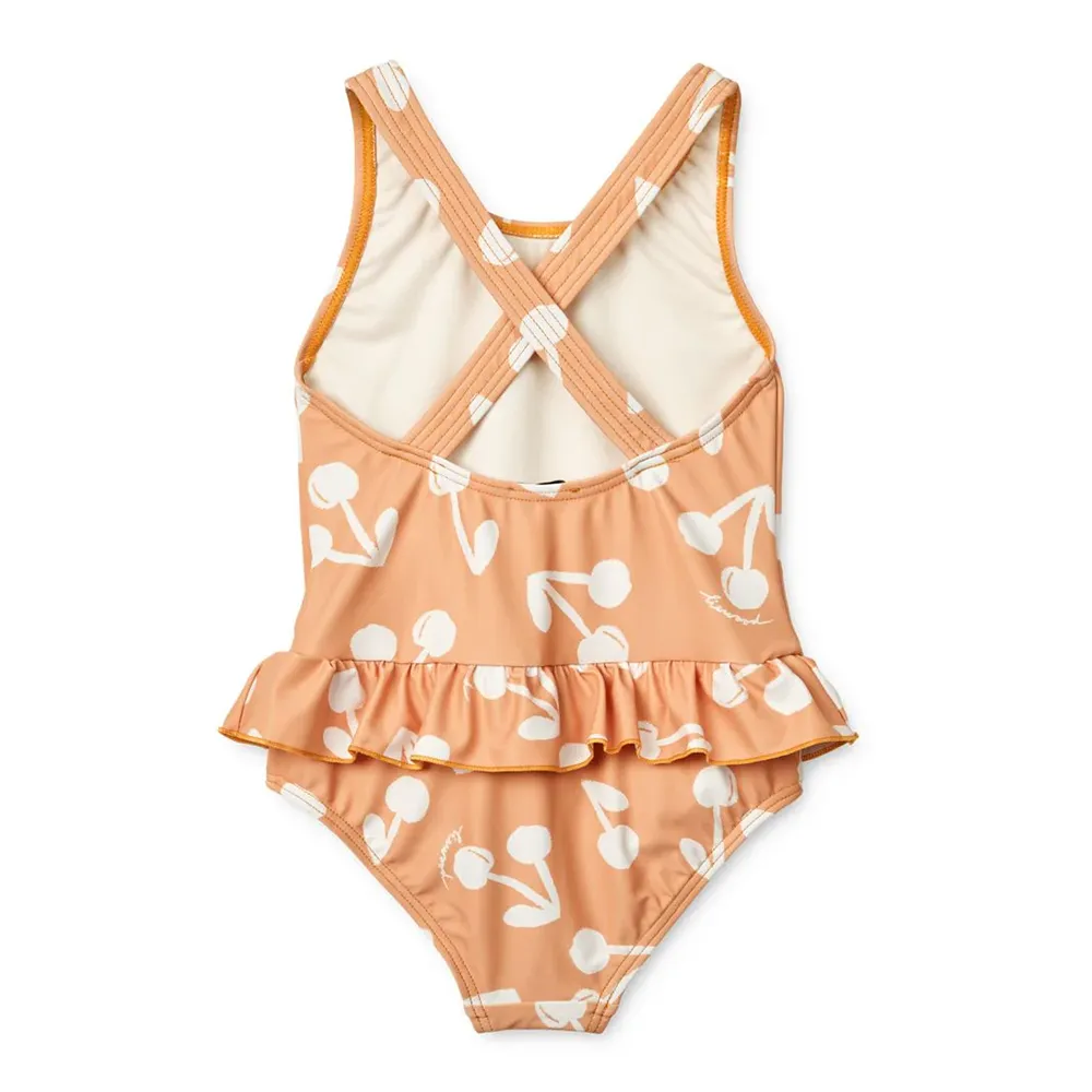 Liewood Amara Badedrakt størrelse 86 Cherry blossom/Light apricot