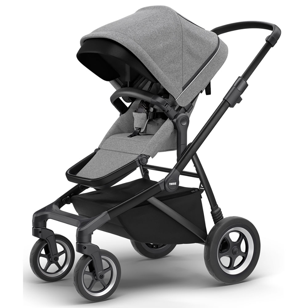 Thule Sleek barnevogn Gråmelert/Svart