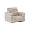 Kids Concept Sammenleggbar Stripet Lenestol