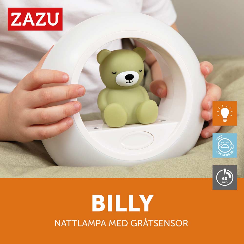 Zazu nattlys Billy bjørnen Grønn