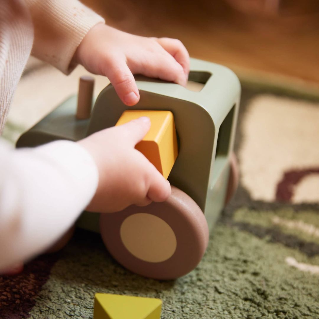 Filibabba traktor med blokker