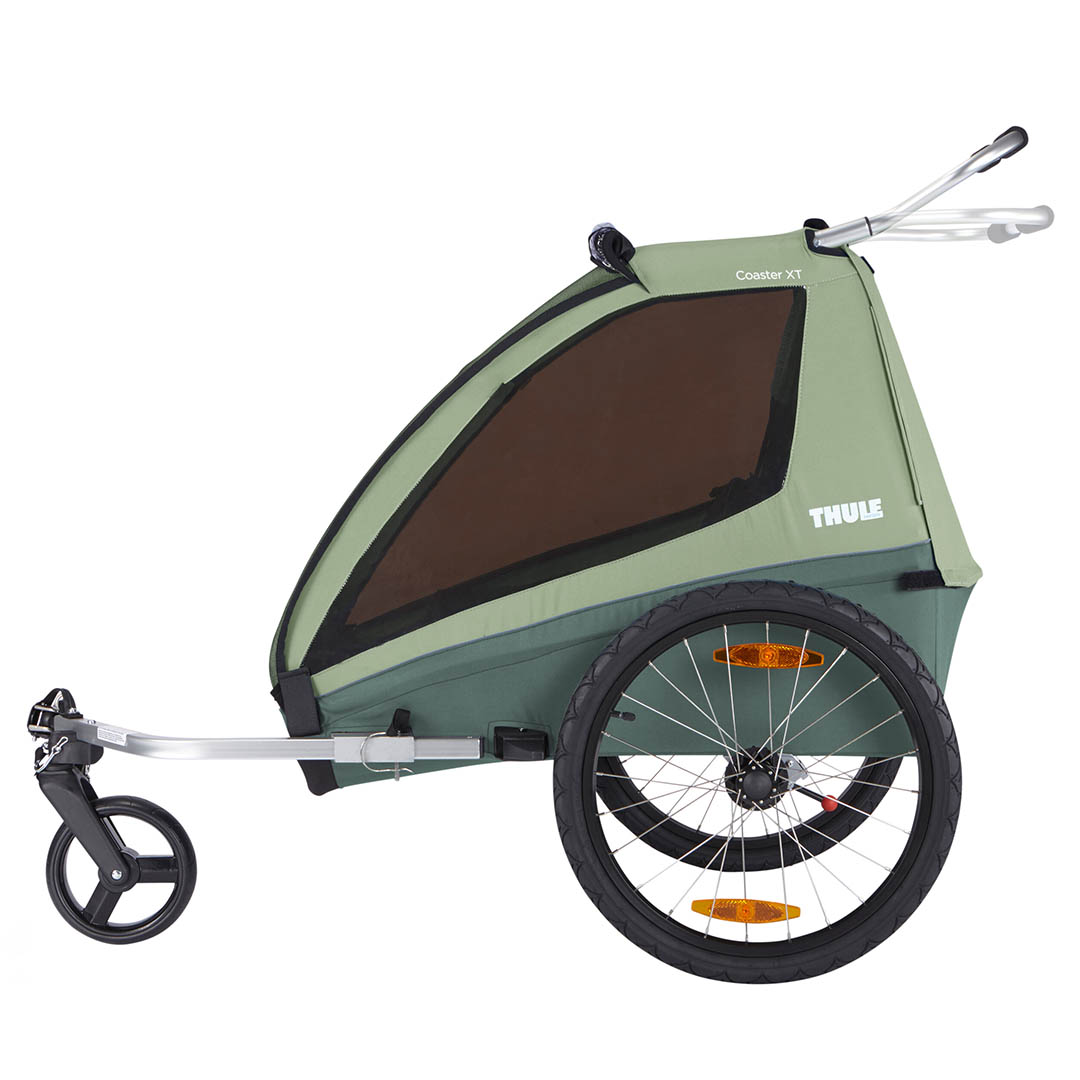 Thule Coaster 2 XT sykkelvogn Mallard Green