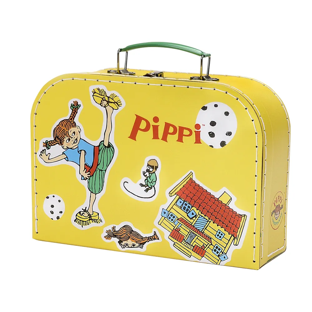  Pippi koffert, 25 cm, gul