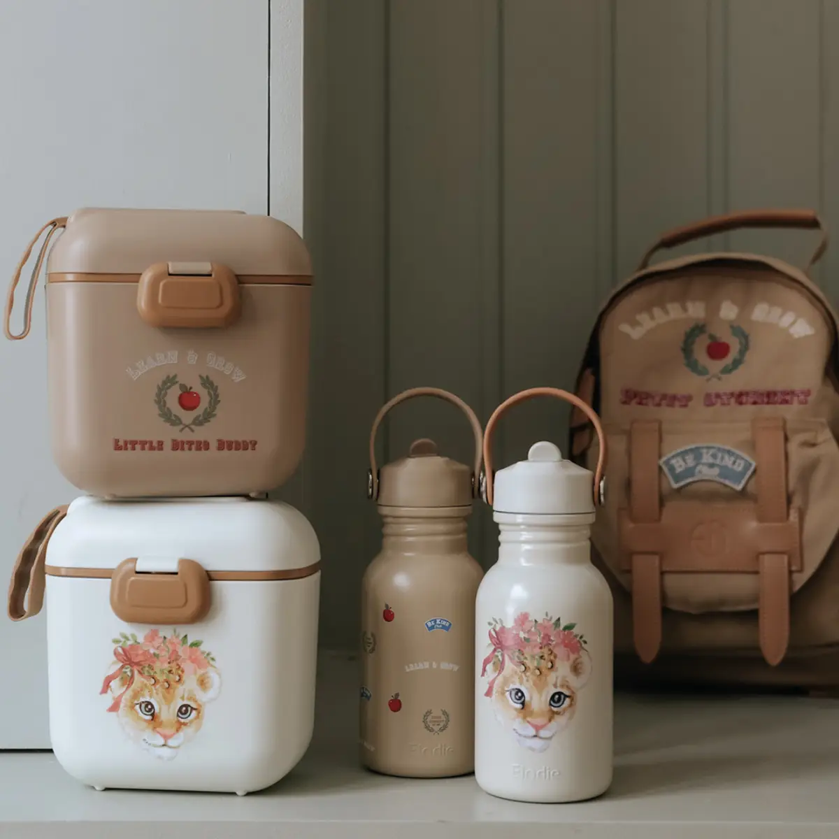 Elodie Details-vannflaske Learn & Grow