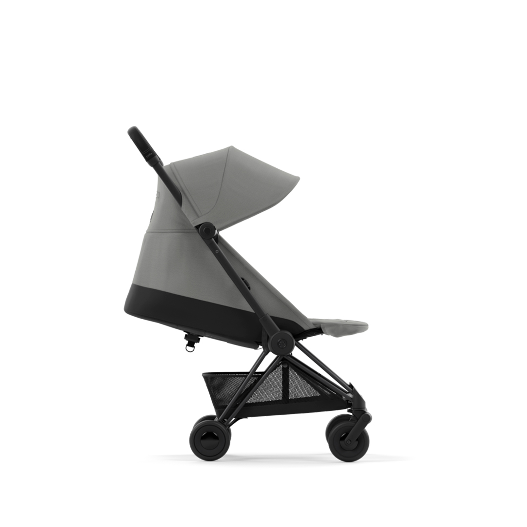 Cybex COYA barnevogn Matt Black Peach Pink 