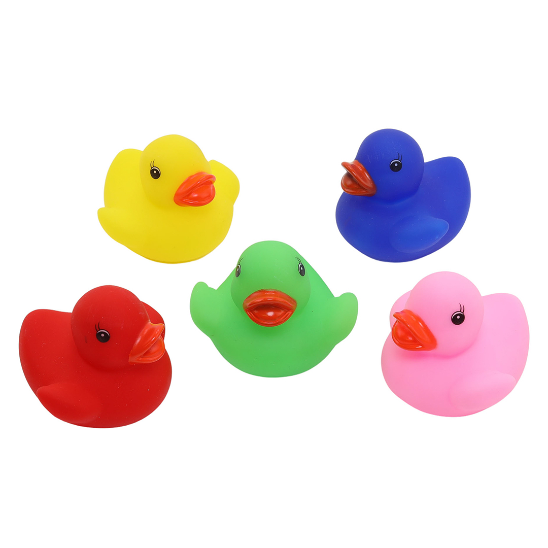 Rätt Start Badeleker Rainbow Ducks 5-pakning
