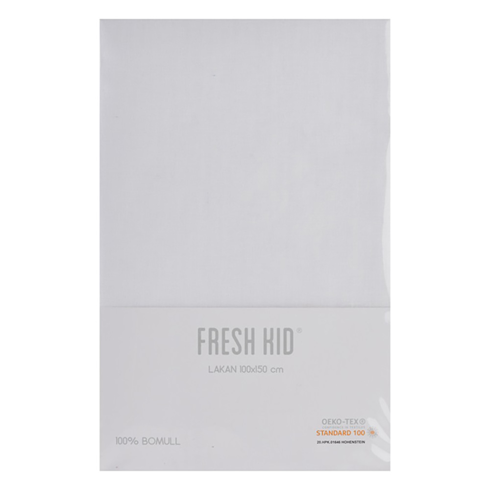  Fresh Kid Pull on Sheets for sprinkelseng, hvit