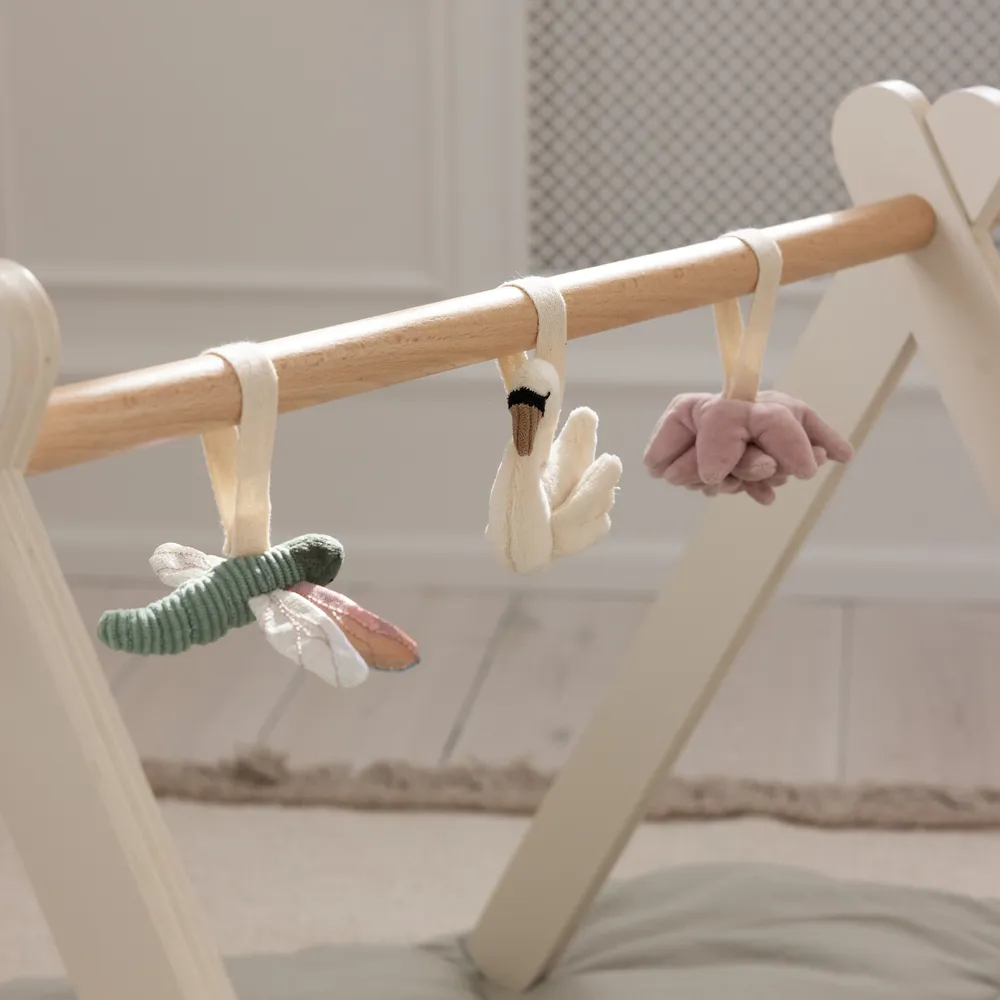 Sebra Aktivitetsleker 3 stk blomst/øyenstikker/svane