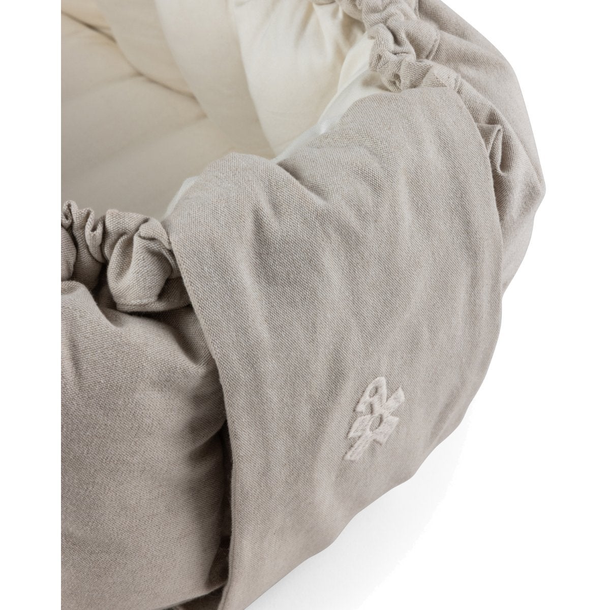 Sebra Babynest 3-i-1 med kalesje morning beige melange