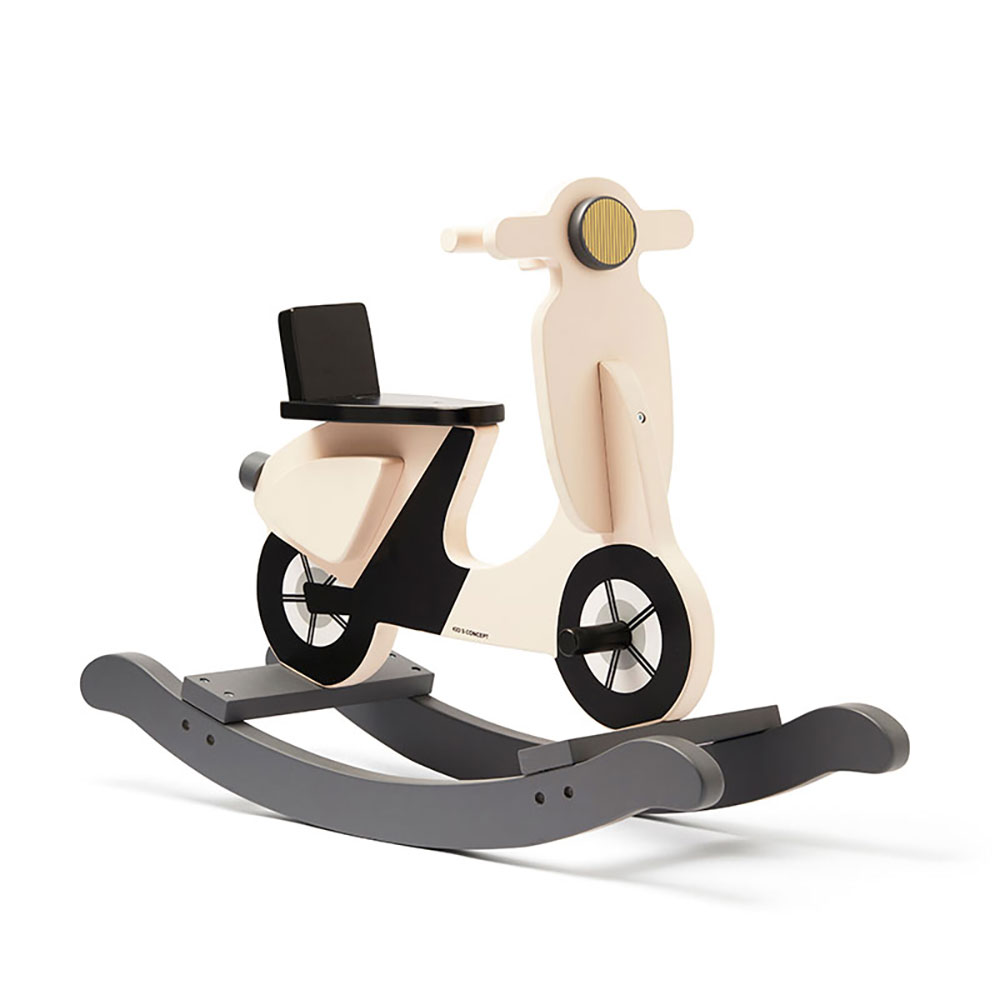 Kids Concept Gyngesparkesykkel lys beige