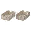 Liewood Weston oppbevaringsboks S 2-pack Sandy 5060