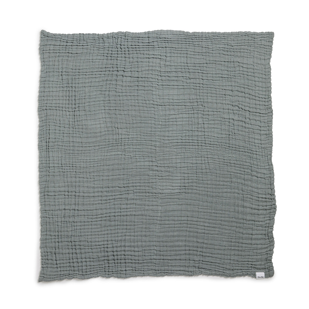 Elodie krøllete teppe -Deco Turquoise