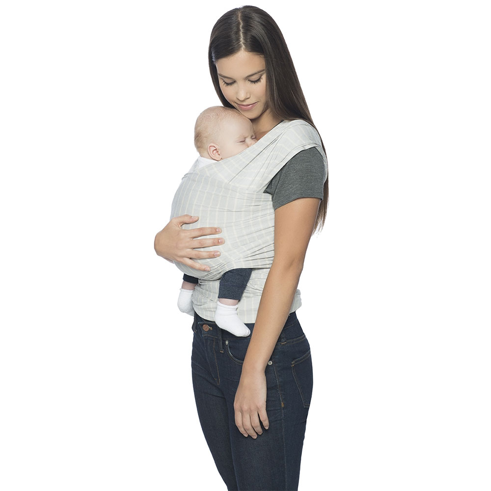 Ergobaby Aura bæresele Grå striper