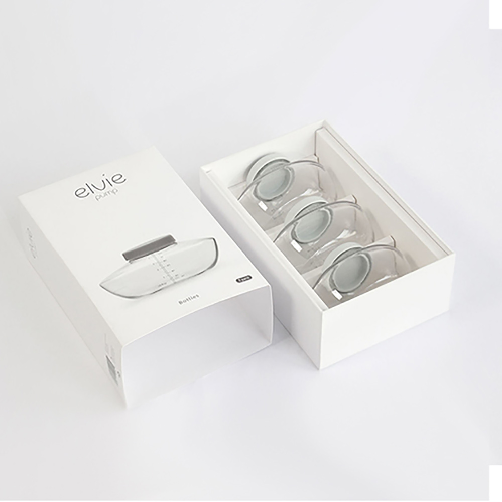 Elvie Pump 150 ml 3-pakning flasker