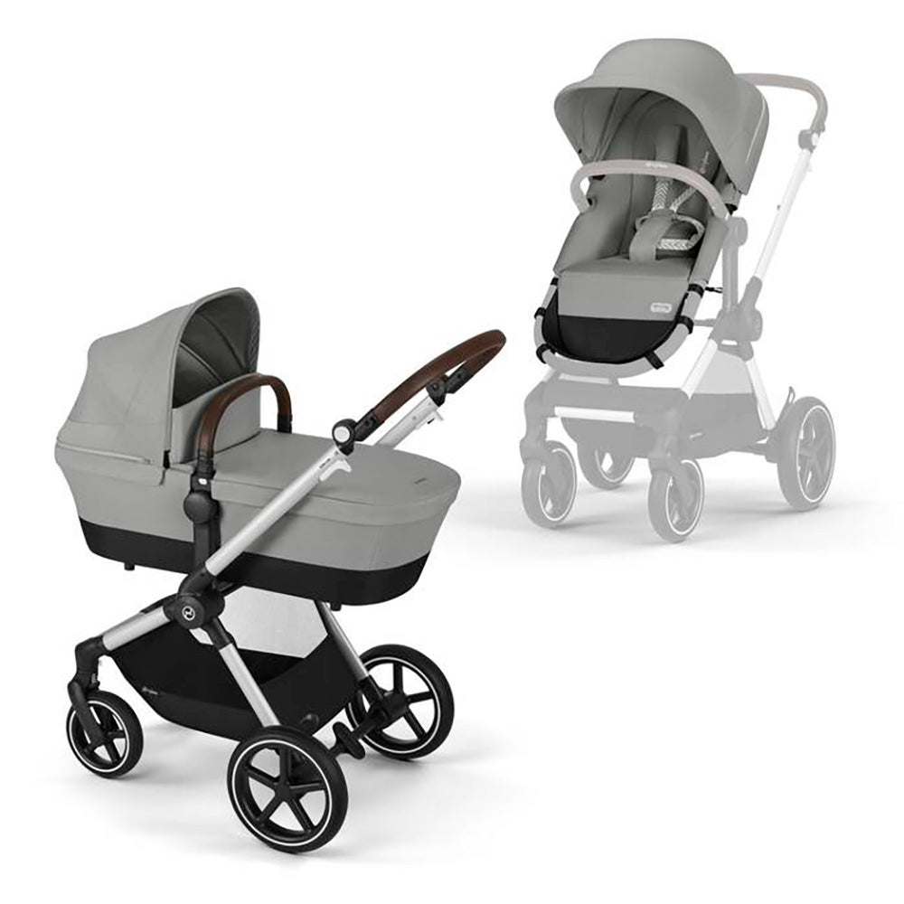 Cybex EOS LUX SLV Stone Grey | mid grey 