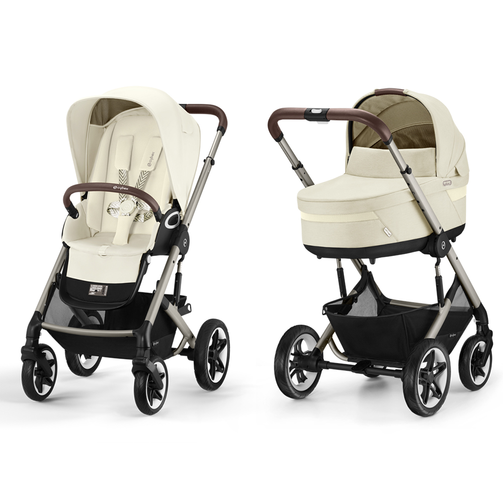 Cybex Talos S Lux barnevogn Seashell Beige 2023